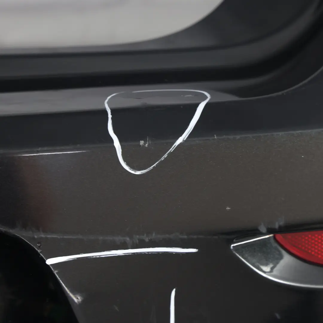 Bumper Trim Panel Black Sapphire Metallic - 475 to BMW F20 F21 LCI Rear with Part number 7429772 BMW F20 F21 LCI Rear Bumper Trim Panel Black Sapphire Metallic - 475 - SKU 7429772-BS1 - Part number 7429772