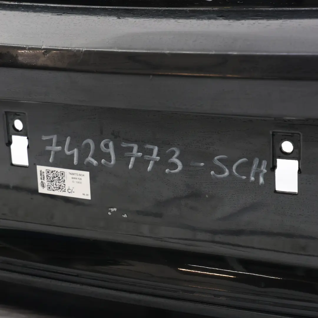 BMW F20 LCI F21 Listwa Tylnego Zderzaka PDC Czarna 668 - SKU 7429773-SCH - Numer Części 7429773
