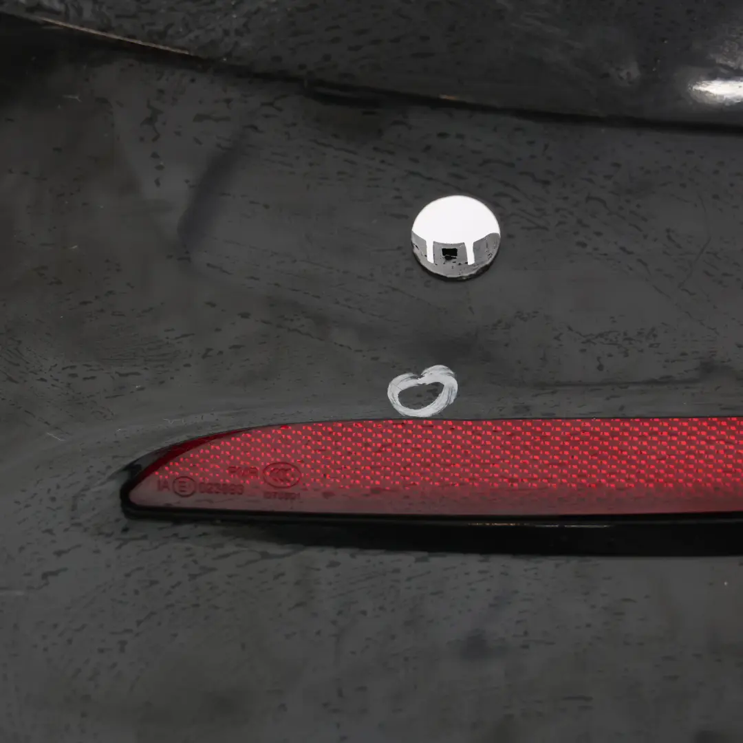 BMW F20 LCI F21 Listwa Tylnego Zderzaka PDC Czarna 668 - SKU 7429773-SCH - Numer Części 7429773