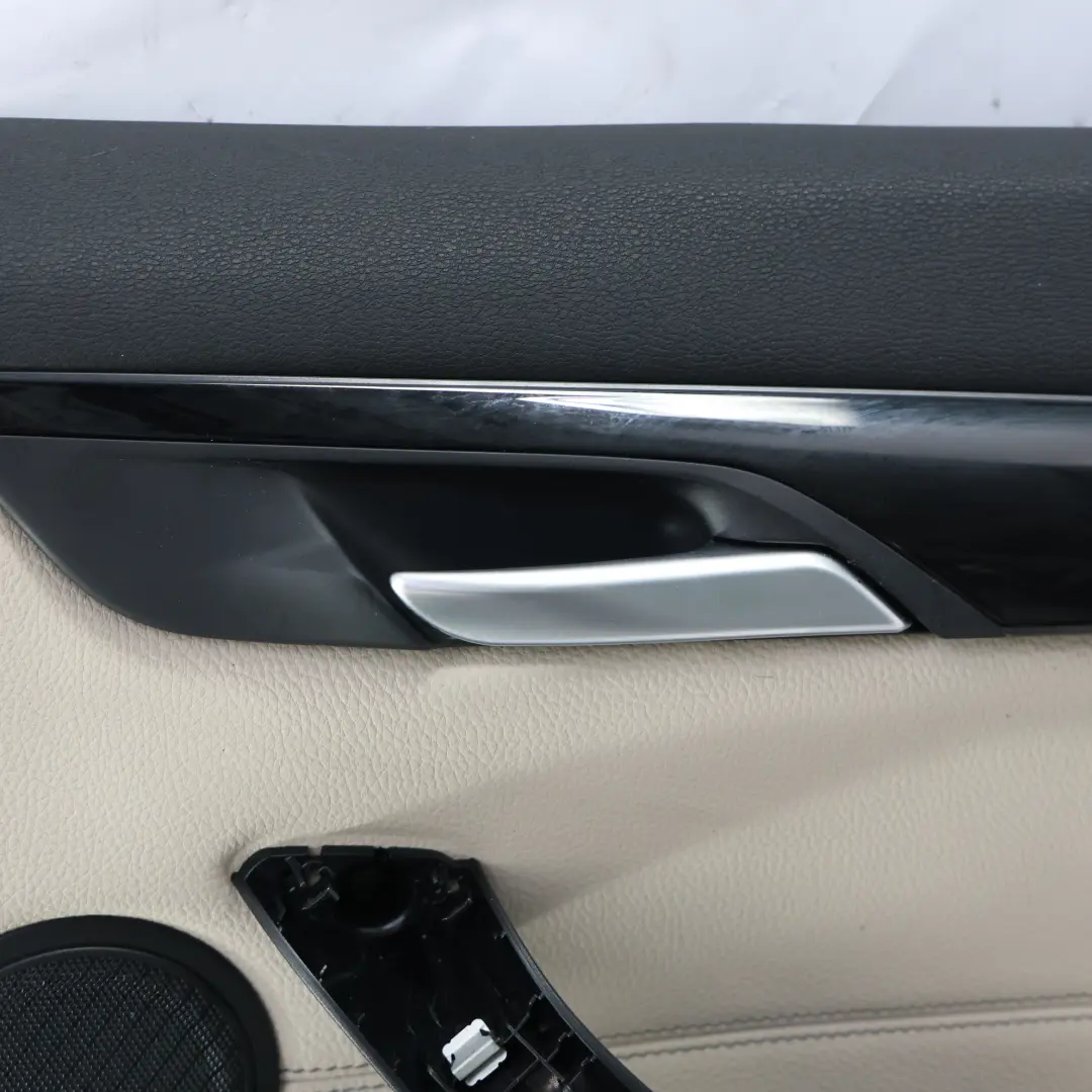 BMW F48 Rivestimento Portiera Posteriore Destro Pelle Oyster - SKU 7438114-1 - Numero di parte 7438114