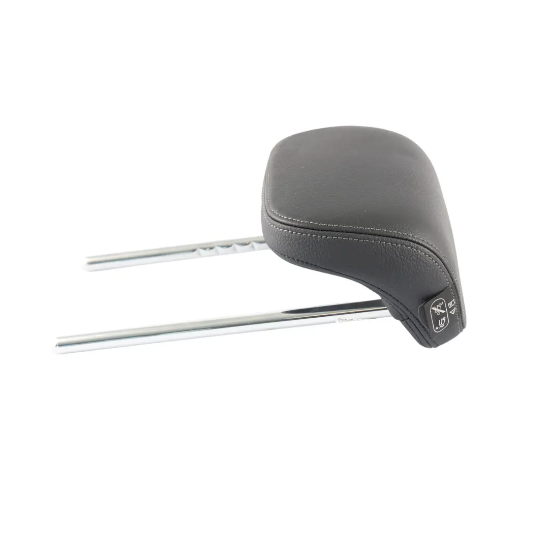  Leather Headrest BMW F45 F46 F48 F39 Rear Seat Left Right N/O/S Black - SKU 7447210 - Part number 7447210