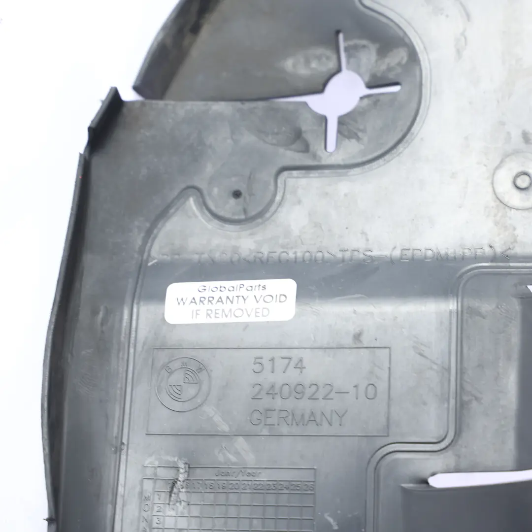 Mini F57 Convertible Air Duct Ventialtion Cooling Plate Front Right O/S - SKU 7455618 - Part number 7455618