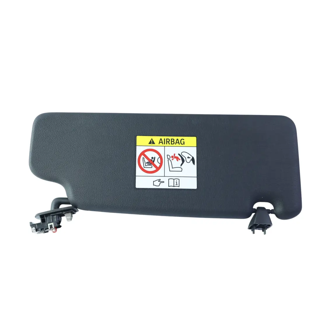 BMW X1 F48 Sun Visor Shade Panel Trim Sunvisor Left N/S Black 5A3D207 - SKU RHD-5A3D207 - Part number 7461731