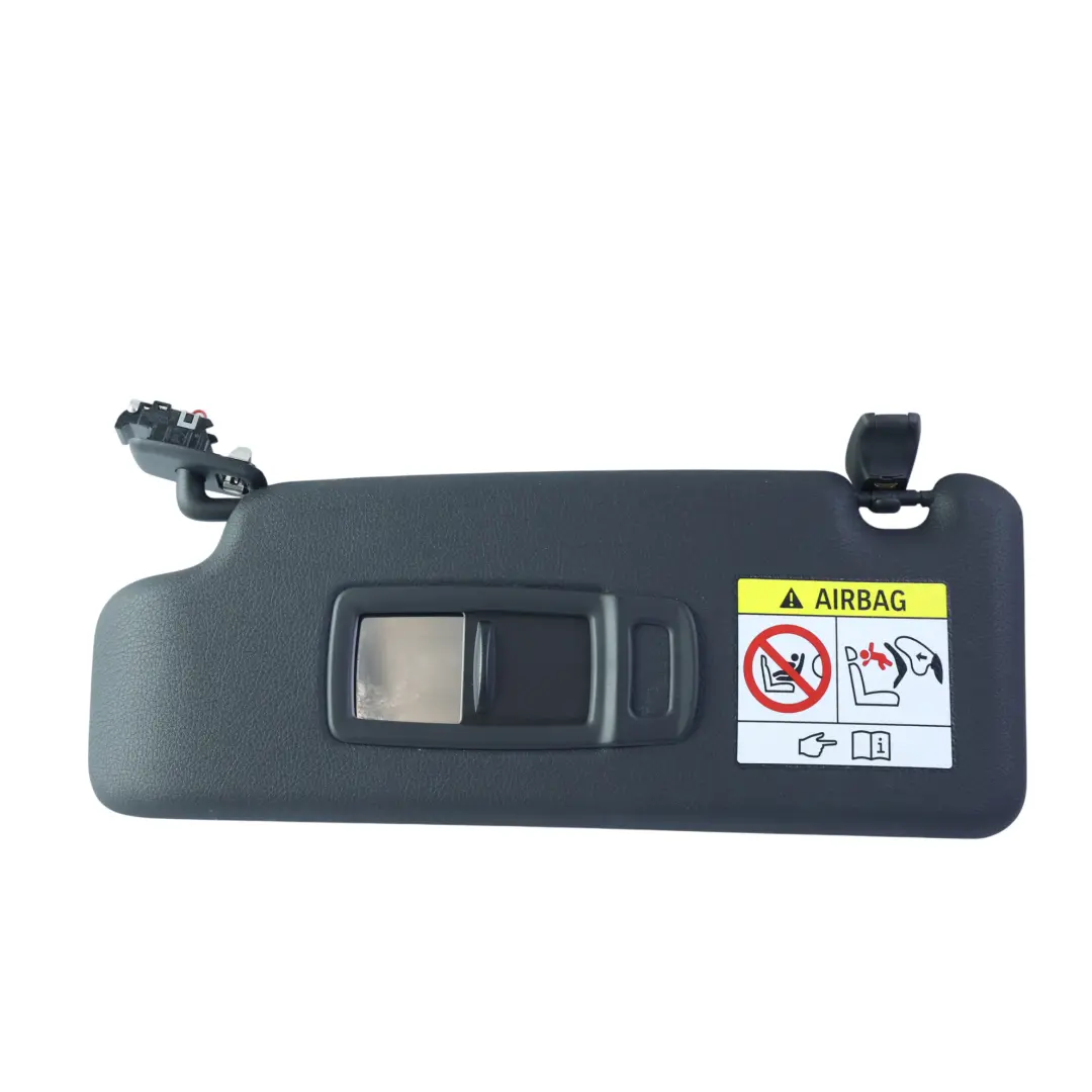 BMW X1 F48 Sun Visor Shade Panel Trim Sunvisor Left N/S Black 5A3D207 - SKU RHD-5A3D207 - Part number 7461731