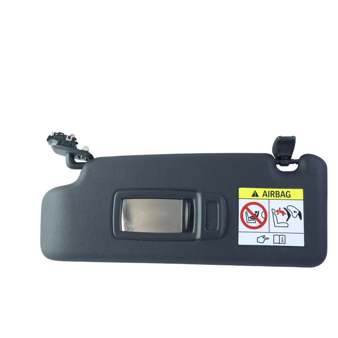 BMW X1 F48 Sun Visor Shade Panel Trim Sunvisor Left N/S Black 5A3D207 - SKU RHD-5A3D207 - Part number 7461731