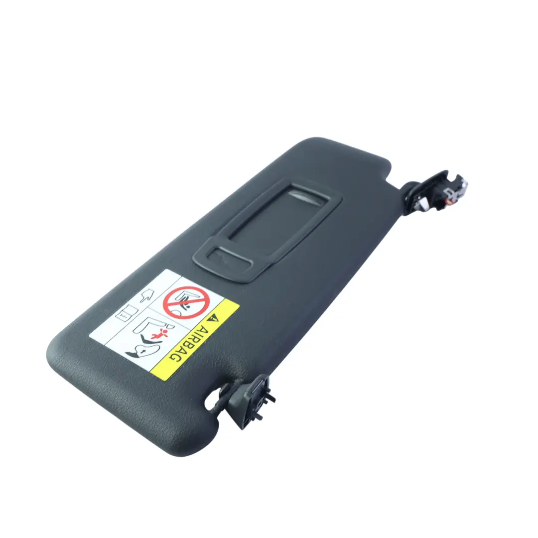 BMW X1 F48 Sun Visor Shade Panel Trim Sunvisor Left N/S Black 5A3D207 - SKU RHD-5A3D207 - Part number 7461731