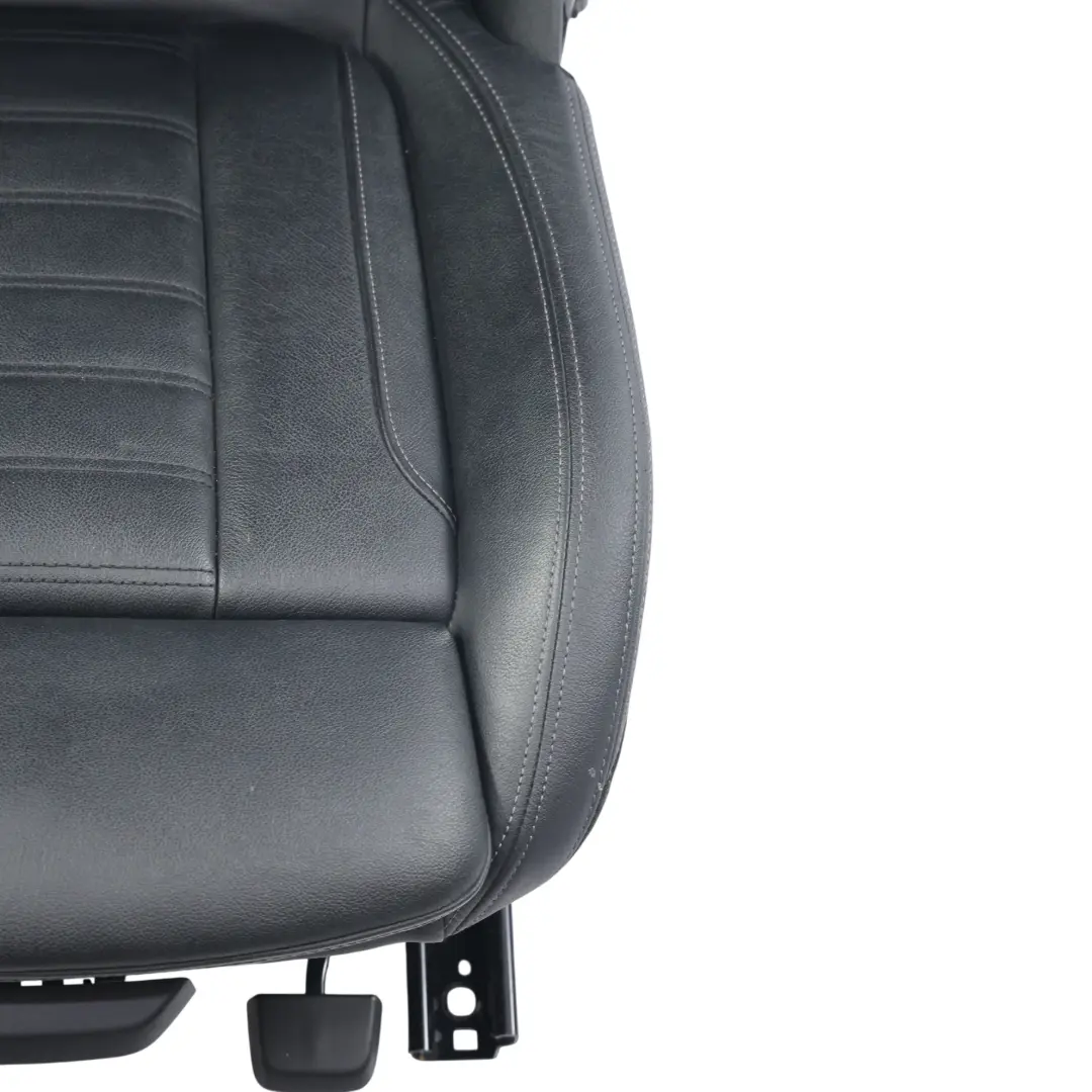 Front Seat BMW G20 G21 Sport Right O/S Leather Vernasca Black Gray Threads to with Part number 7472486 Front Seat BMW G20 G21 Sport Right O/S Leather Vernasca Black Gray Threads - SKU 7472486-1 - Part number 7472486