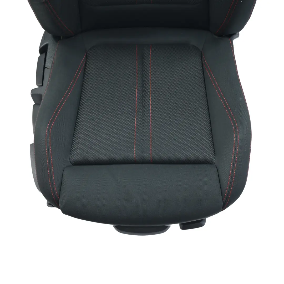 Front Sport Seat Right O/S Interior Cloth Fabric Anthracite Red to BMW F21 LCI with Part number 7475402 BMW F21 LCI Front Sport Seat Right O/S Interior Cloth Fabric Anthracite Red - SKU 7475402-3 - Part number 7475402