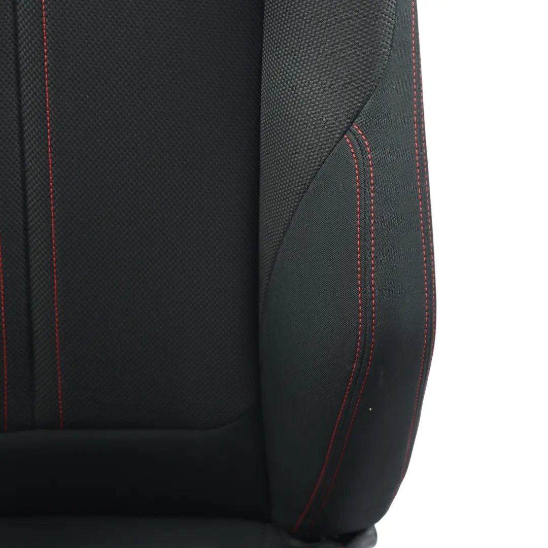 BMW F21 LCI Front Sport Seat Right O/S Interior Cloth Fabric Anthracite Red - SKU 7475402-3 - Part number 7475402