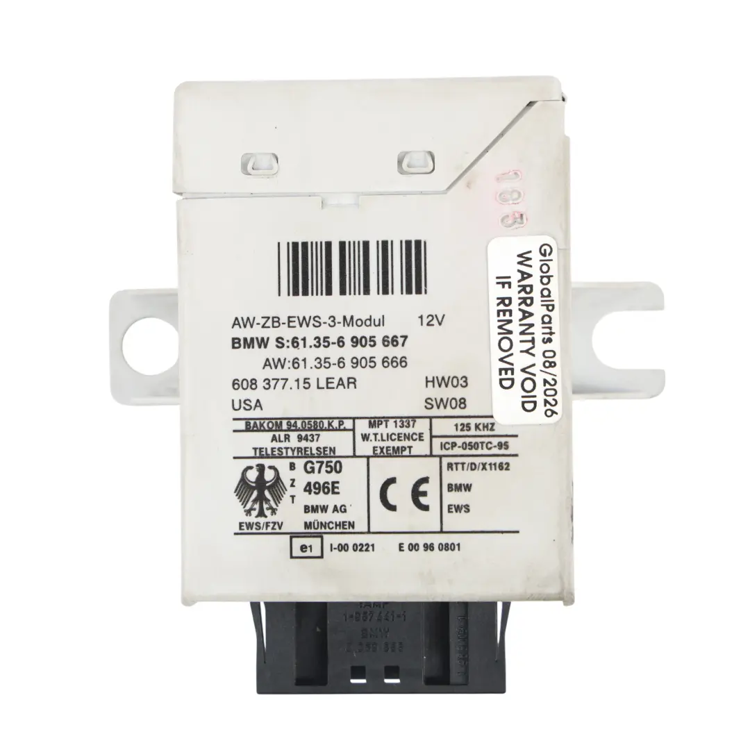 M54 190HP ECU Kit Control Module DME EWS3 + Key Manual to BMW Z4 E85 2.5i with Part number 7532140 BMW Z4 E85 2.5i M54 190HP ECU Kit Control Module DME EWS3 + Key Manual - SKU 7532140-6 - Part number 7532140