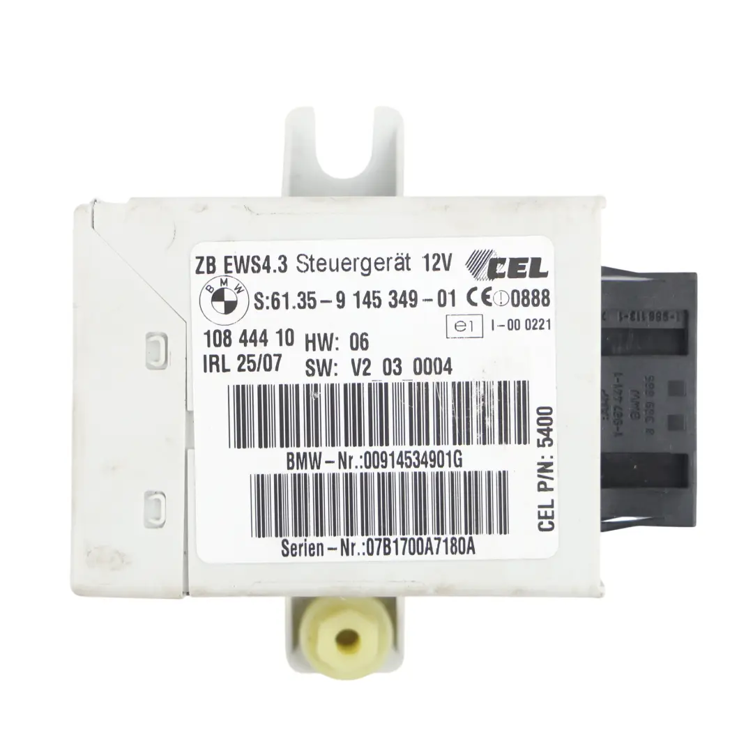 N46 150HP ECU Control Módulo Kit DME EWS Clave Manual para BMW Z4 E85 2.0i con número de pieza 7565300 BMW Z4 E85 2.0i N46 150HP ECU Control Módulo Kit DME EWS Clave Manual - SKU 7565300-2 - Número de pieza 7565300