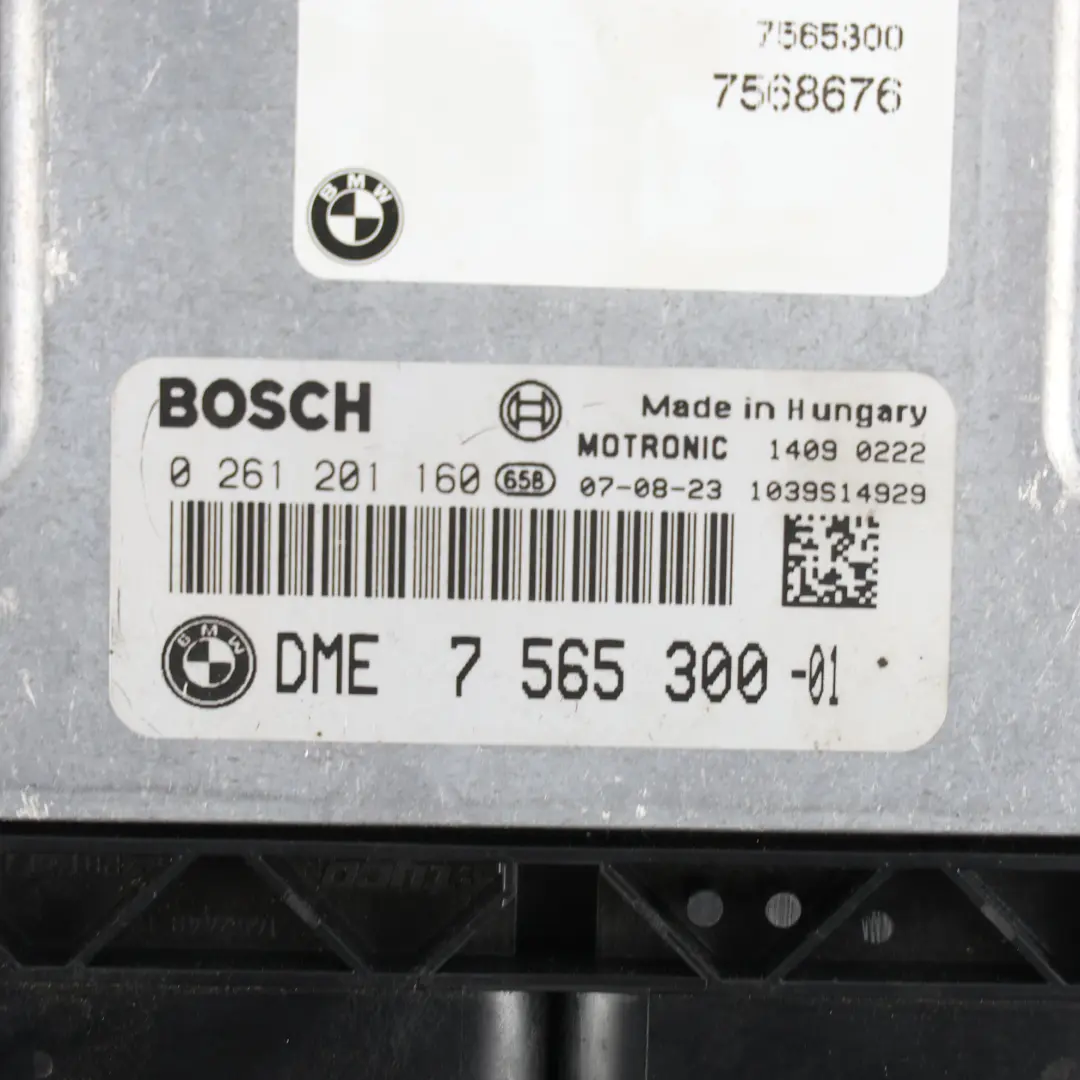 N46 150HP ECU Control Unit Module Kit DME EWS Key Manual to BMW Z4 E85 2.0i with Part number 7565300 BMW Z4 E85 2.0i N46 150HP ECU Control Unit Module Kit DME EWS Key Manual - SKU 7565300-2 - Part number 7565300