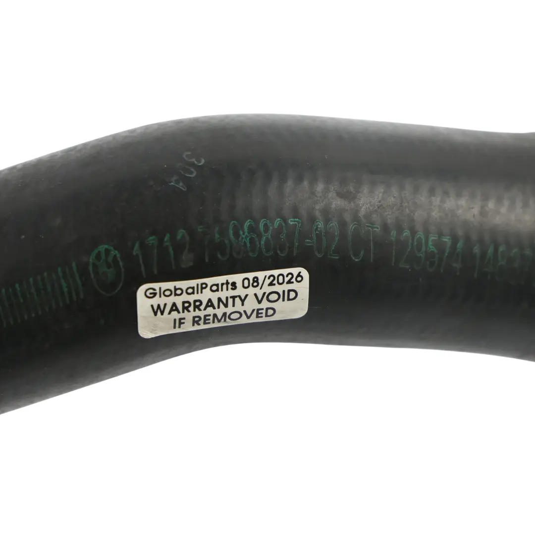 BMW F20 F21 F22 F23 F30 F31 F32 F33 Manguera Radiador Refrigerante - SKU 7596837-1 - Número de pieza 7596837