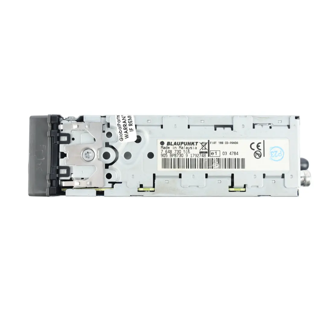 Fiat Panda MK2 Stereo CD Player Radio Blaupunkt - SKU 7648730516 - Teilenummer 7648730516