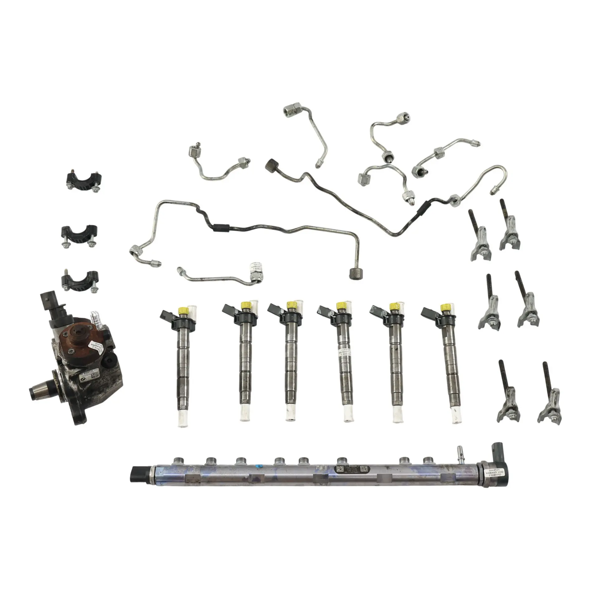 BMW X5 E70 LCI F10 F11 535d 40dX N57S Diesel Fuel Injector Injection System Set