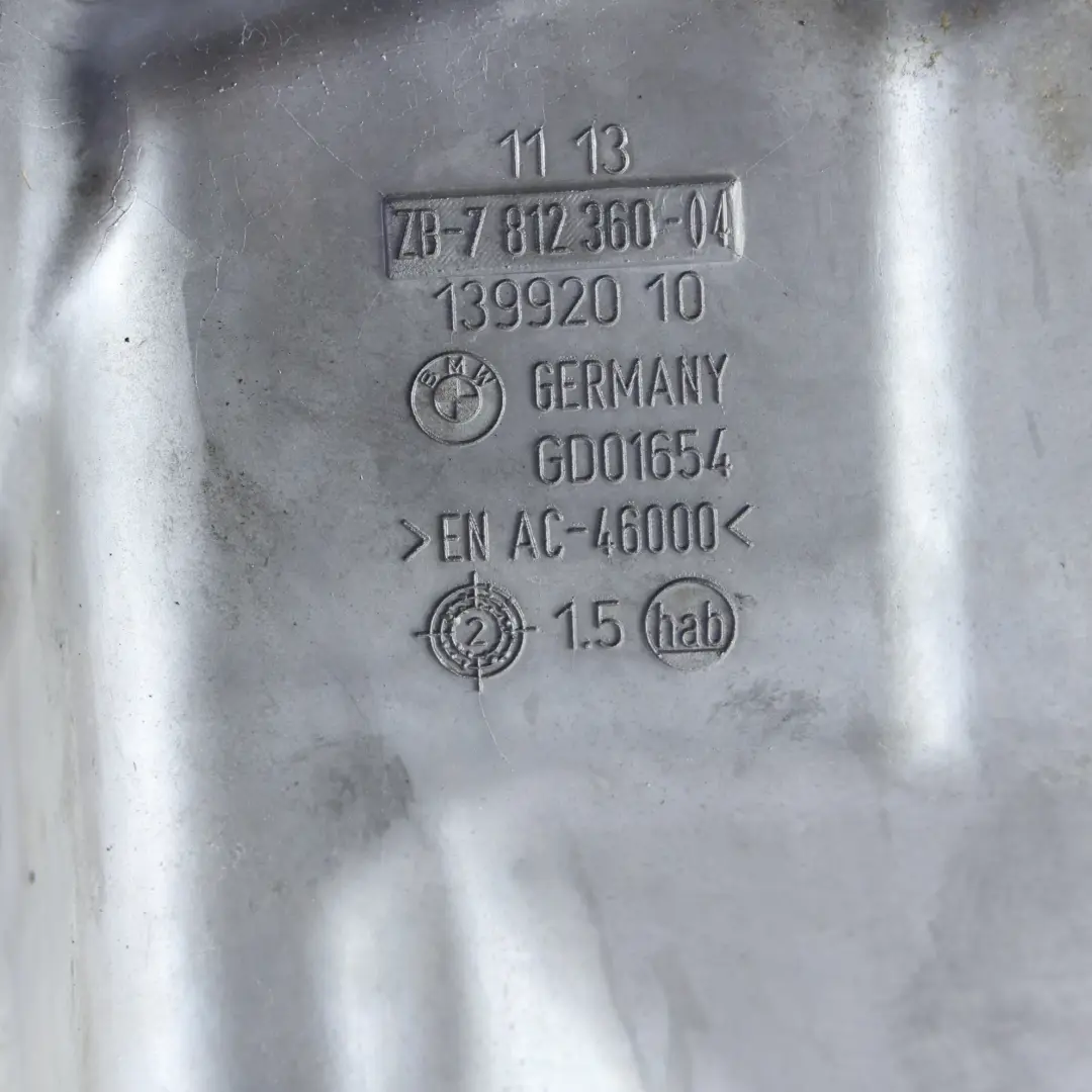 Oil Sump Pan 2.0 Diesel N47 to BMW F10 F20 F30 Engine with Part number 7812360 BMW F10 F20 F30 Engine Oil Sump Pan 2.0 Diesel N47 - SKU 7812360 - Part number 7812360