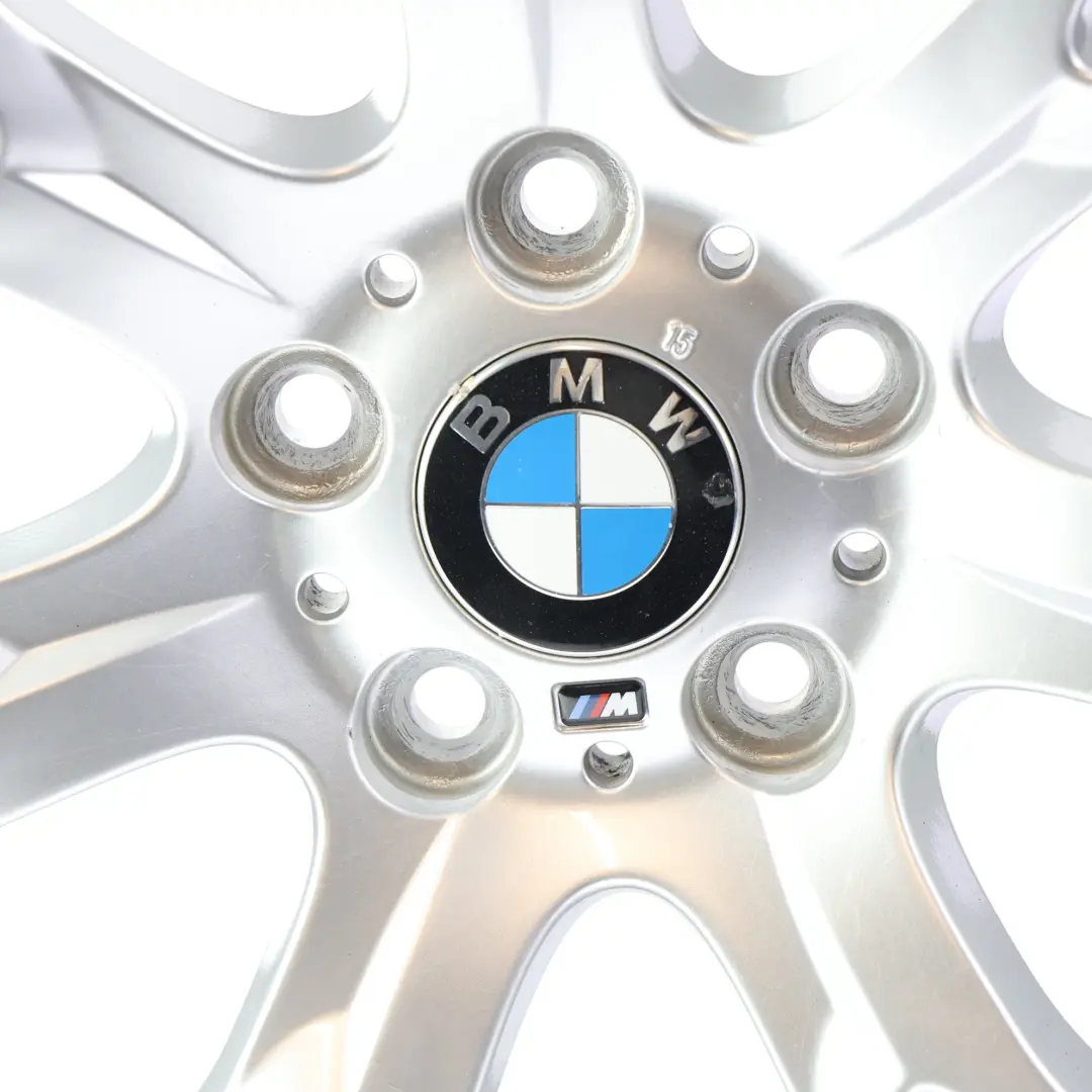 Alloy Rim 17" M Double Spoke 354 ET:34 7,5J to BMW X1 E84 Silver Wheel with Part number 7842635 BMW X1 E84 Silver Wheel Alloy Rim 17" M Double Spoke 354 ET:34 7,5J - SKU 7842635-1 - Part number 7842635