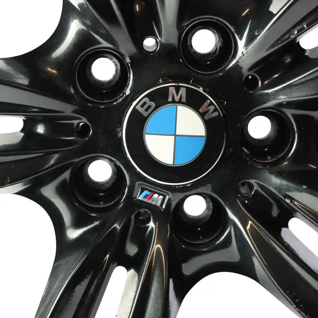 BMW F10 F11 F12 Front Black Alloy Wheel Rim 19" 8,5J M Double Spoke 351 - SKU 7842652-4 - Part number 7842652