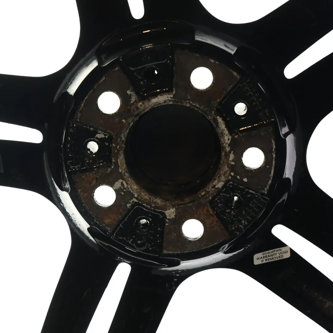 BMW F10 F11 F12 Front Black Alloy Wheel Rim 19" 8,5J M Double Spoke 351 - SKU 7842652-4 - Part number 7842652