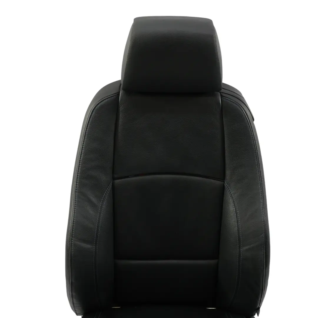 Leather Front Left Seat N/S Contrast Blue Electric to BMW E92 LCI M Sport Black with Part number 7843049 BMW E92 LCI M Sport Black Leather Front Left Seat N/S Contrast Blue Electric - SKU 7843049-2 - Part number 7843049