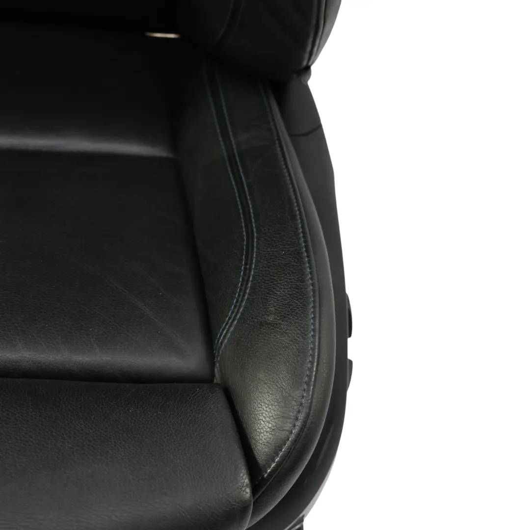 Siège Avant Gauche Cuir Noir Électrique Surpiqûre Bleue pour BMW E92 LCI M Sport à propos du numéro de pièce 7843049 BMW E92 LCI M Sport Siège Avant Gauche Cuir Noir Électrique Surpiqûre Bleue - SKU 7843049-2 - Numéro de pièce 7843049