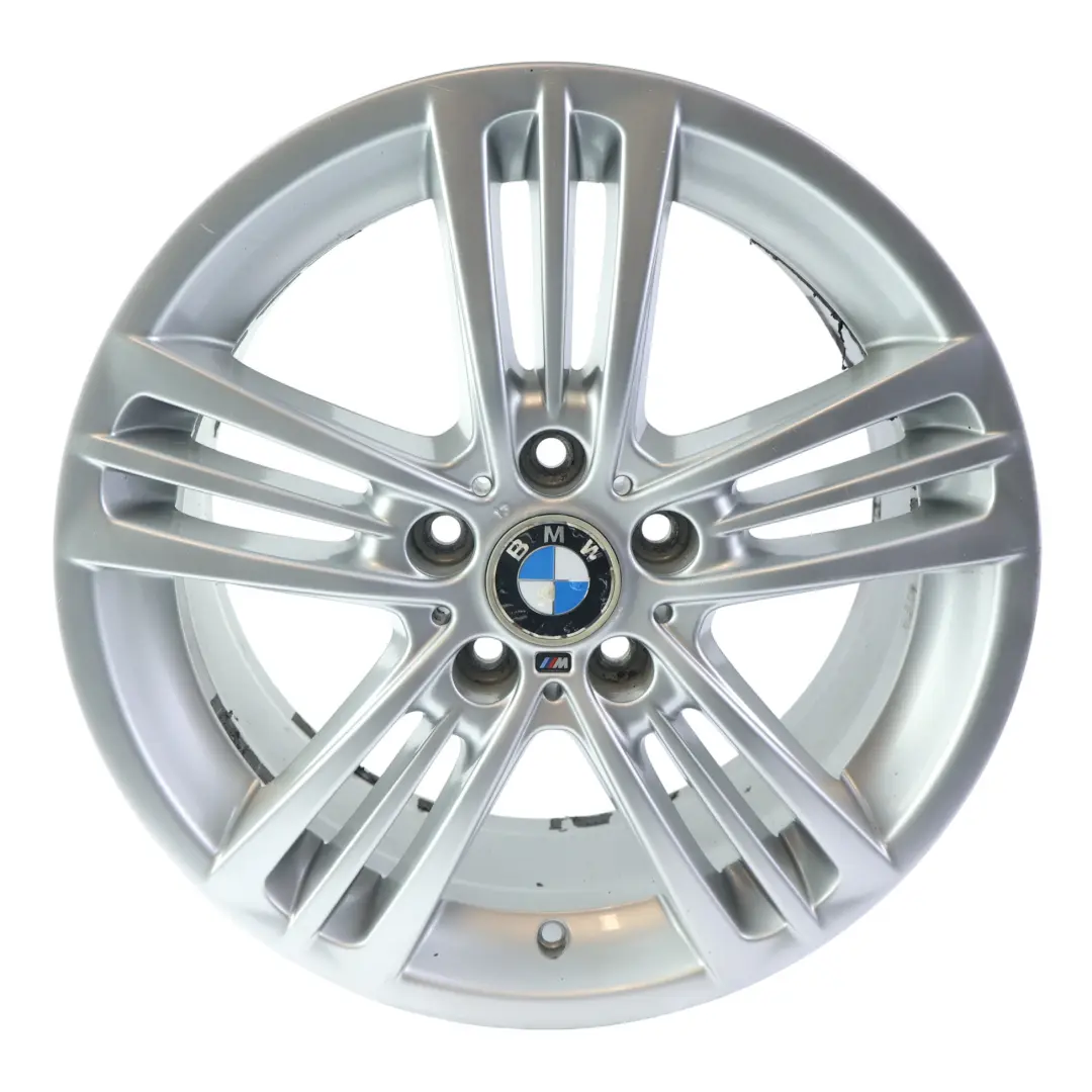 BMW X3 F25 X4 F26 Silver Wheel Rim Alloy 18" M Star Spoke 8J ET:43 - SKU 7844249-3 - Part number 7844249