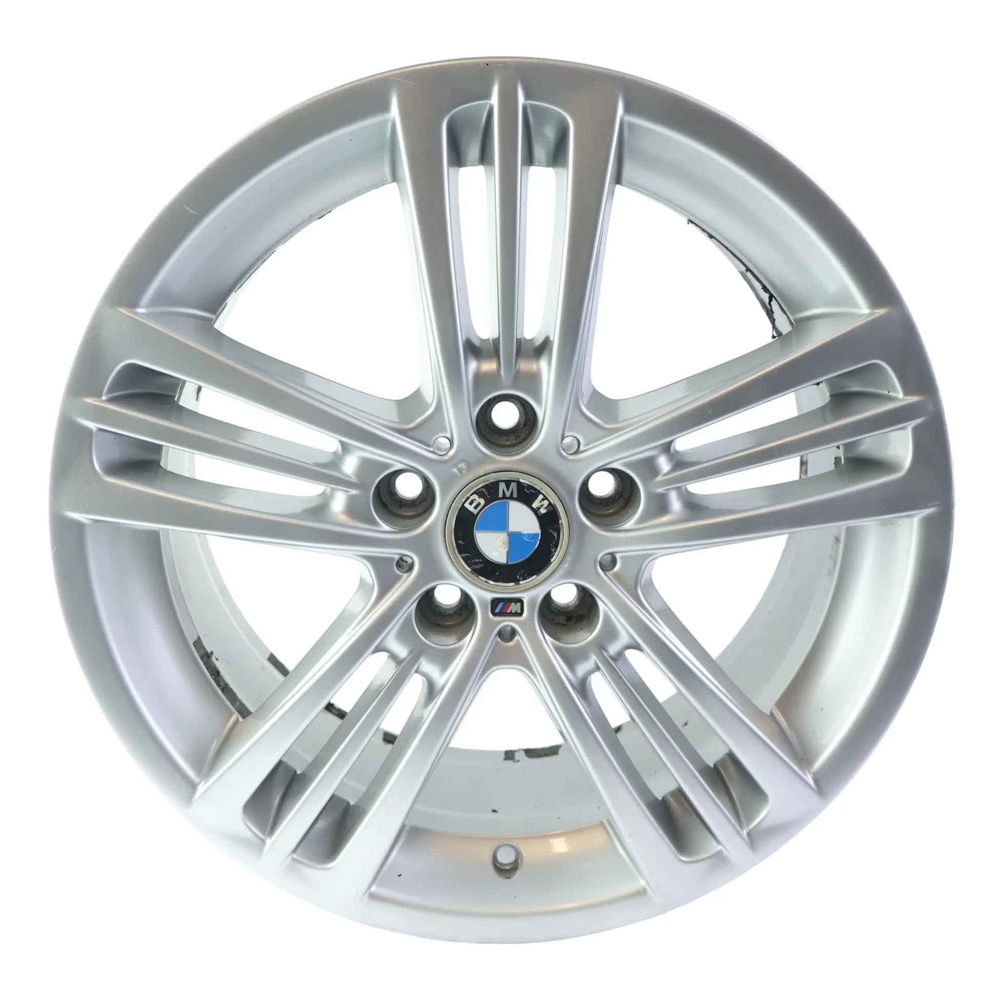BMW X3 F25 X4 F26 Silver Wheel Rim Alloy 18" M Star Spoke 8J ET:43 7844249