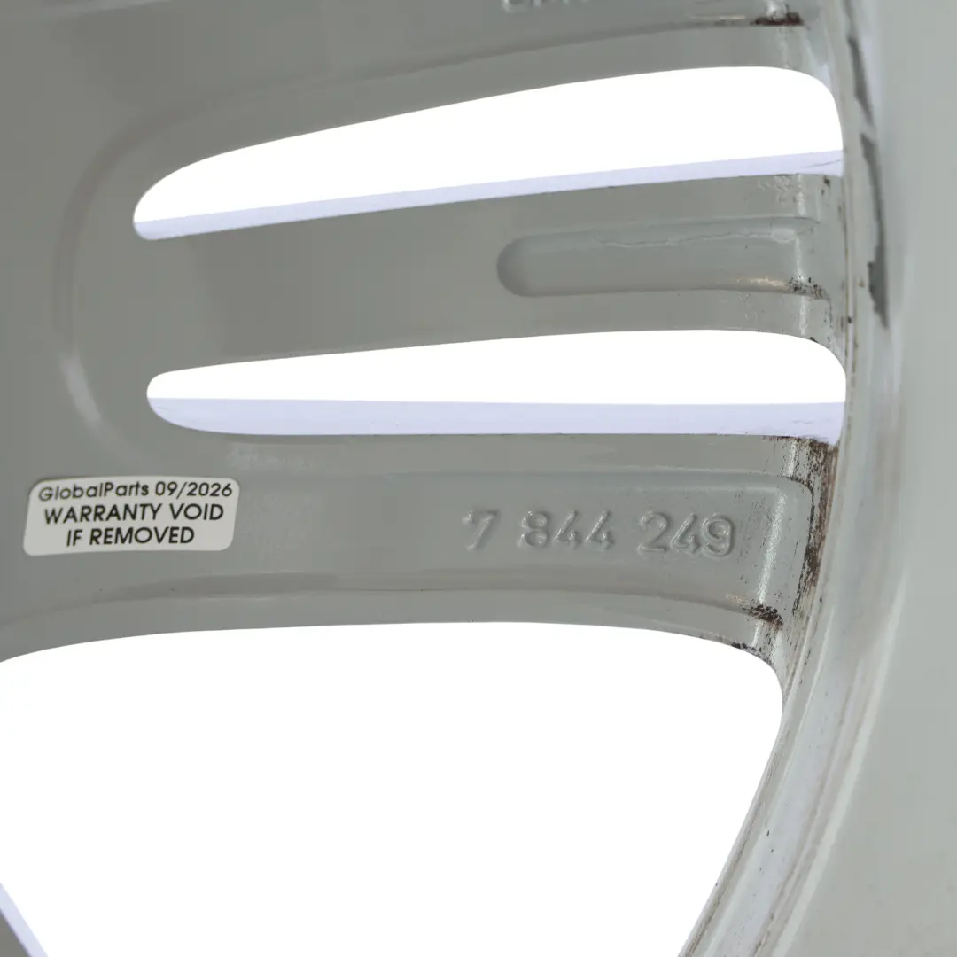 BMW X3 F25 X4 F26 Silver Wheel Rim Alloy 18" M Star Spoke 8J ET:43 - SKU 7844249-3 - Part number 7844249