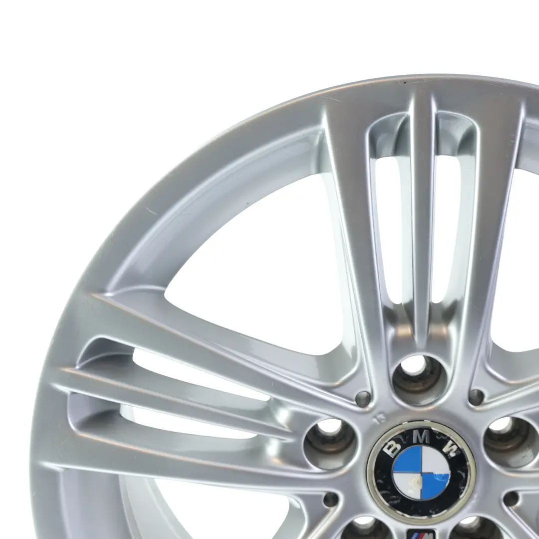 BMW X3 F25 X4 F26 Silver Wheel Rim Alloy 18" M Star Spoke 8J ET:43 - SKU 7844249-3 - Part number 7844249