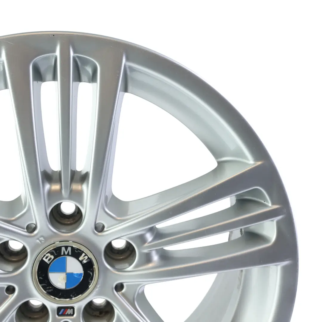 BMW X3 F25 X4 F26 Silver Wheel Rim Alloy 18" M Star Spoke 8J ET:43 - SKU 7844249-3 - Part number 7844249