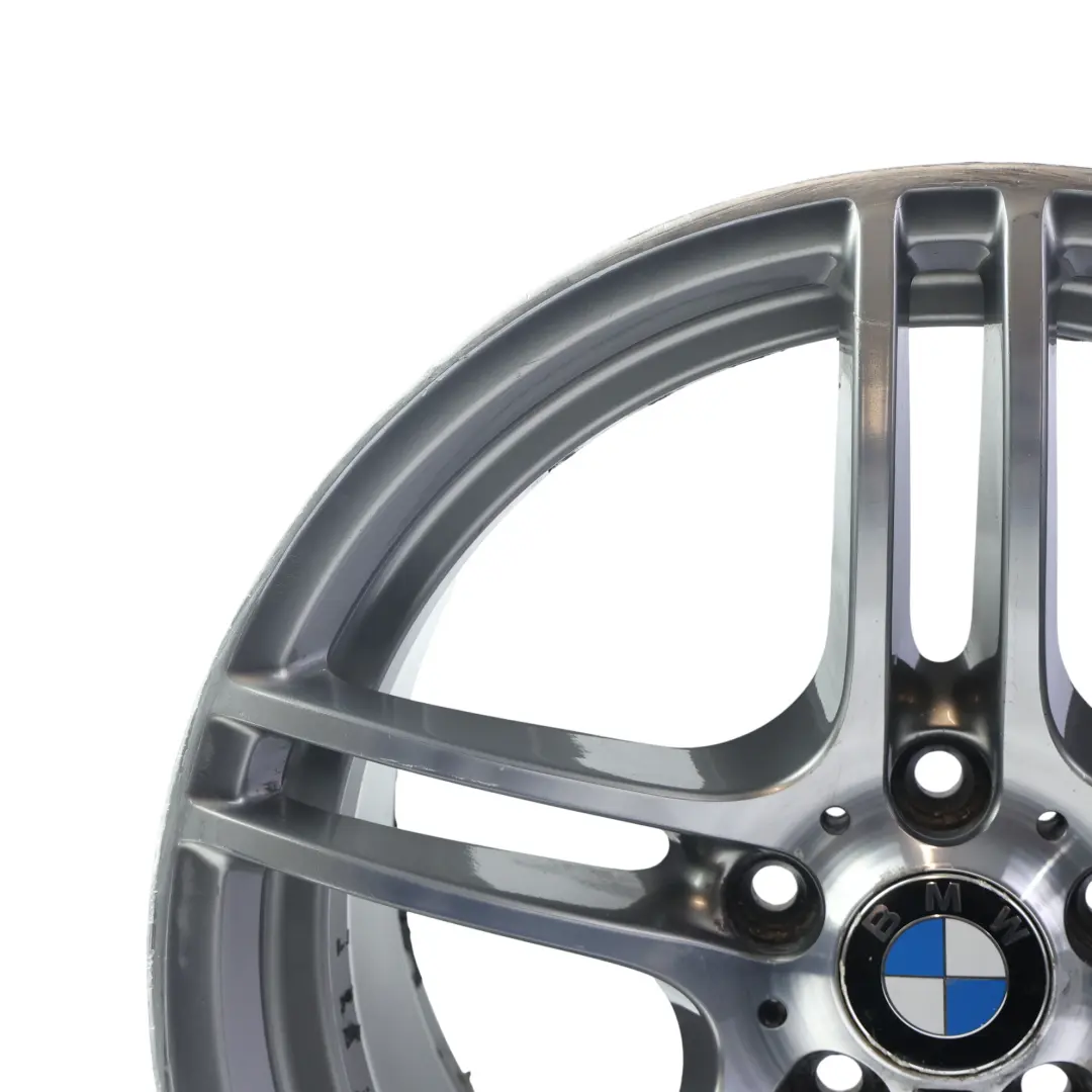 BMW E90 E91 E92 Rear Alloy Wheel Rim 19" 9J ET:39 M Double Spoke 313 - SKU 7844344-3 - Part number 7844344
