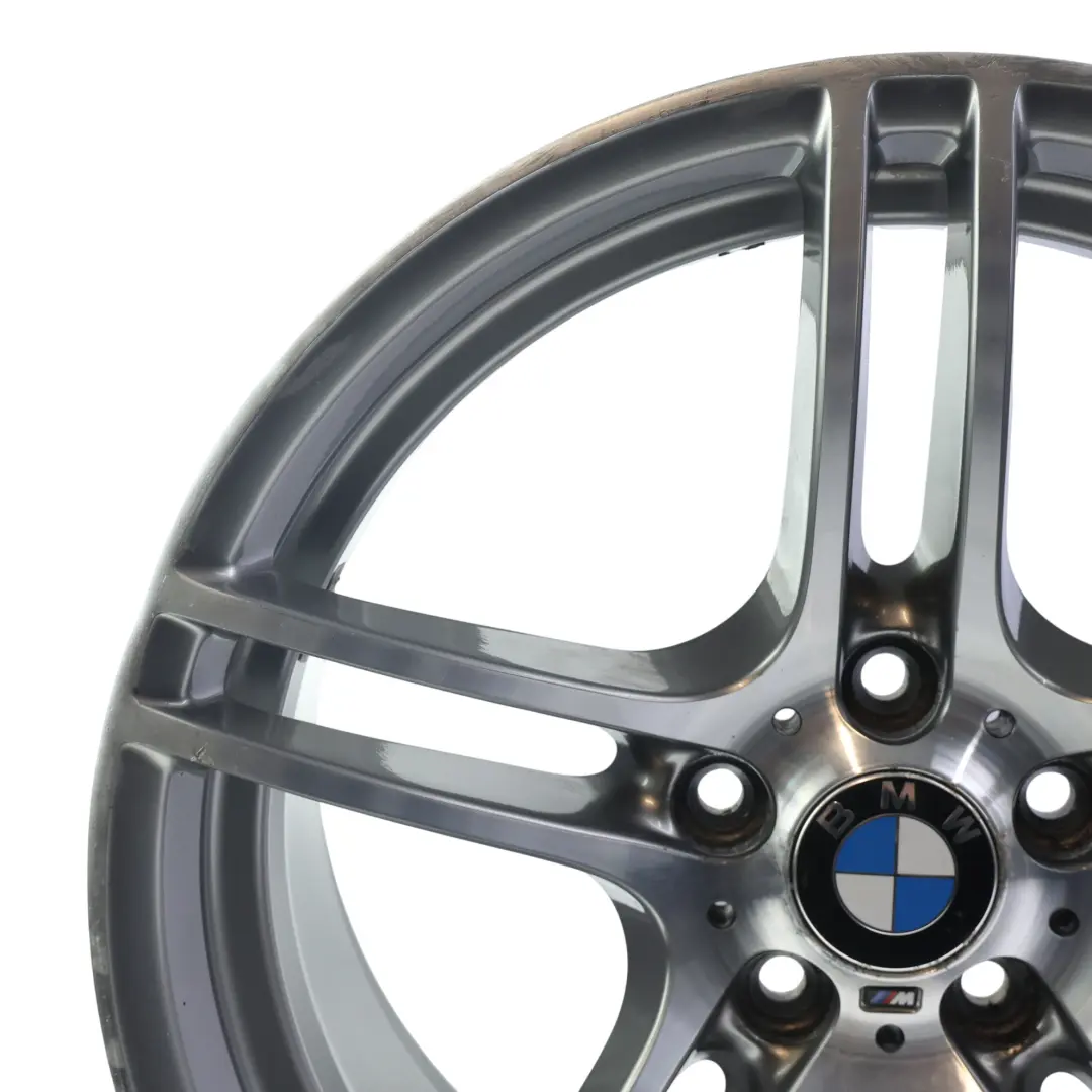 BMW E90 E91 E92 Hinten Legierung Rad Felge 19" 9J ET:39 M Doppelspeiche - SKU 7844344-5 - Teilenummer 7844344