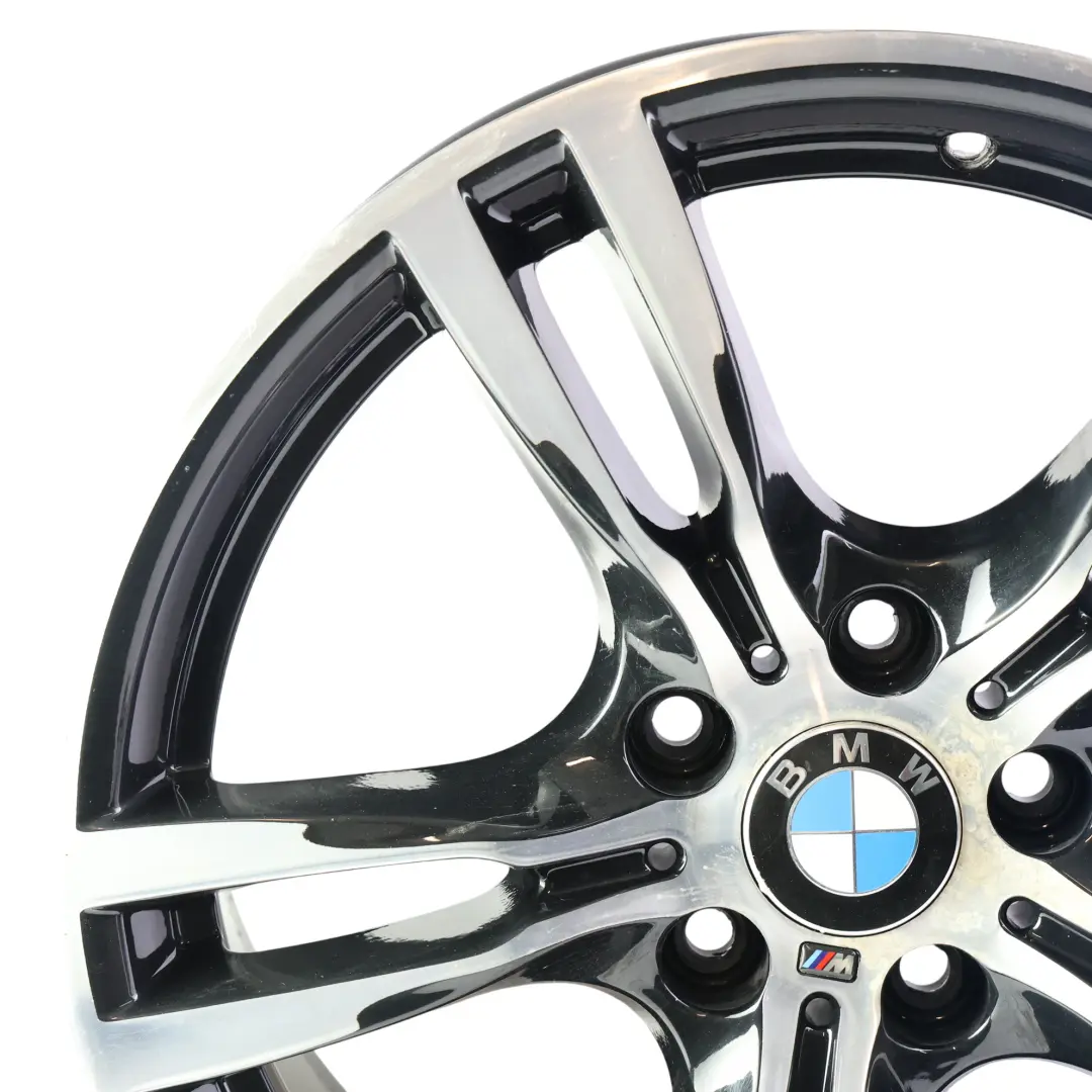 BMW F30 F31 Felga Aluminiowa Czarna 18" 8,5J ET:47 M Star Spoke 400 - SKU 7845881-13 - Numer Części 7845881