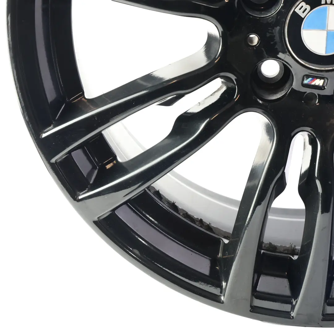 BMW F30 F31 F32 Llanta de aleación negra 19" 8J ET:36 M Star Spoke 403 - SKU 7845882-2 - Número de pieza 7845882