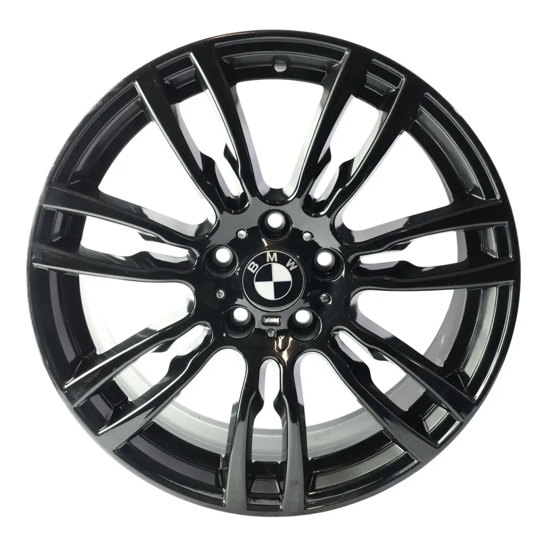 Llanta de aleación negra 19" 8J ET:36 M Star Spoke 403 para BMW F30 F31 F32 con número de pieza 7845882 BMW F30 F31 F32 Llanta de aleación negra 19" 8J ET:36 M Star Spoke 403 - SKU 7845882-3 - Número de pieza 7845882