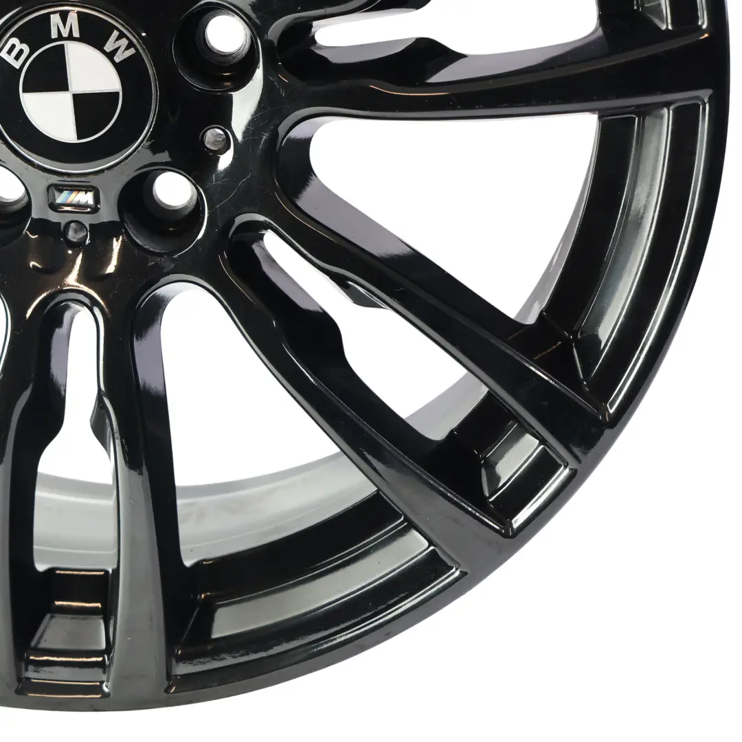 BMW F30 F31 F32 Llanta de aleación negra 19" 8J ET:36 M Star Spoke 403 - SKU 7845882-3 - Número de pieza 7845882