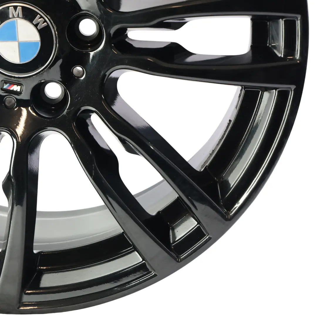  Llanta aleación negra trasera BMW F30 19" ET:47 8,5J M Star Spoke 403 - SKU 7845883-3 - Número de pieza 7845883