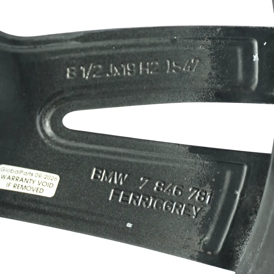 BMW F30 F31 F32 Felga Aluminiowa Tylna Czarna 19" 8,5J ET:47 M - SKU 7846781-11 - Numer Części 7846781
