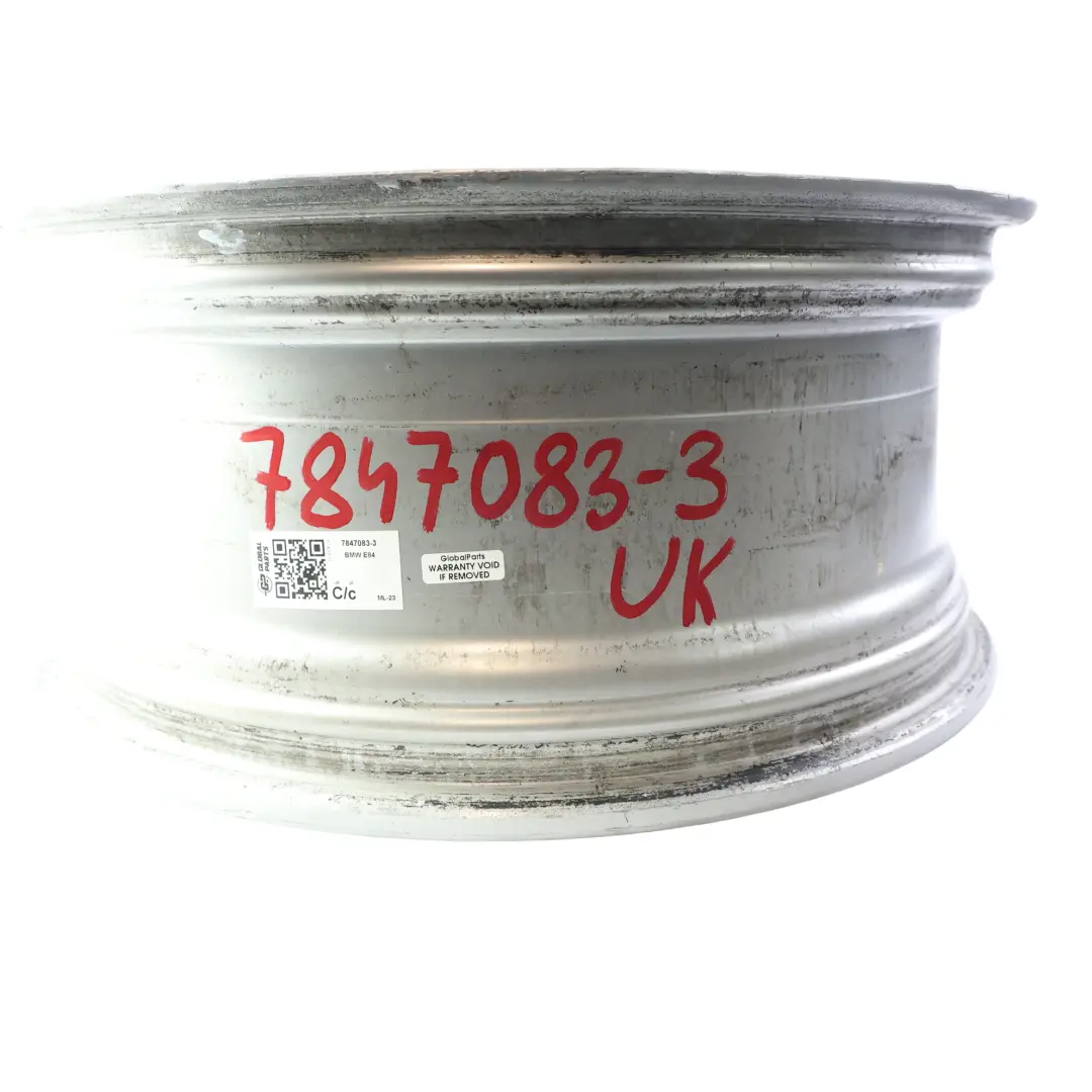 Alloy Rim 19" M Double Spoke 225 ET:30 8J to BMW X1 E84 Silver Wheel with Part number 7847083 BMW X1 E84 Silver Wheel Alloy Rim 19" M Double Spoke 225 ET:30 8J - SKU 7847083-3 - Part number 7847083