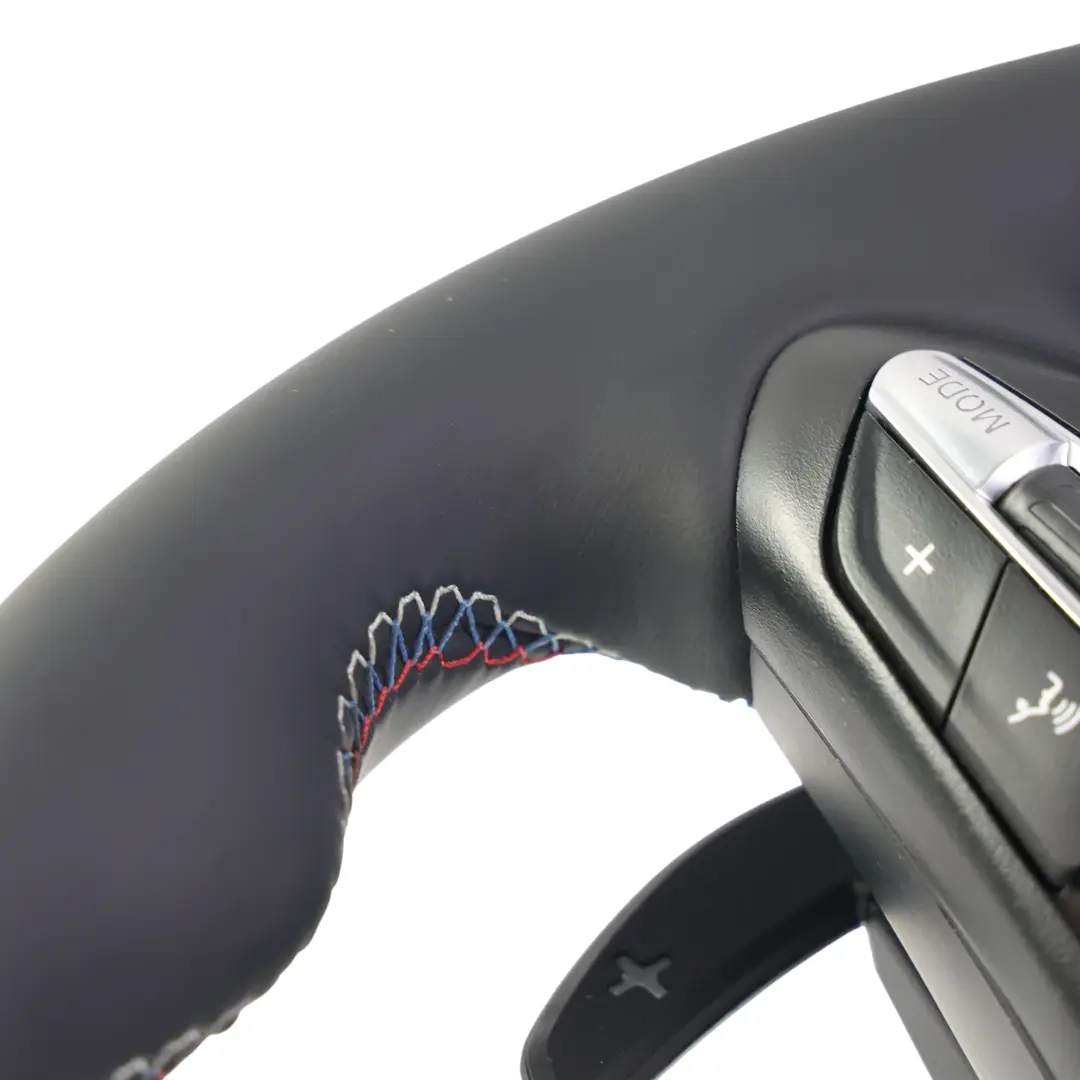 Leder Lenkrad Schaltwippen für BMW F87 M2 F80 M3 F82 M4 M Sport mit Teilenummer 7847606 BMW F87 M2 F80 M3 F82 M4 M Sport Leder Lenkrad Schaltwippen - SKU 7847606 - Teilenummer 7847606