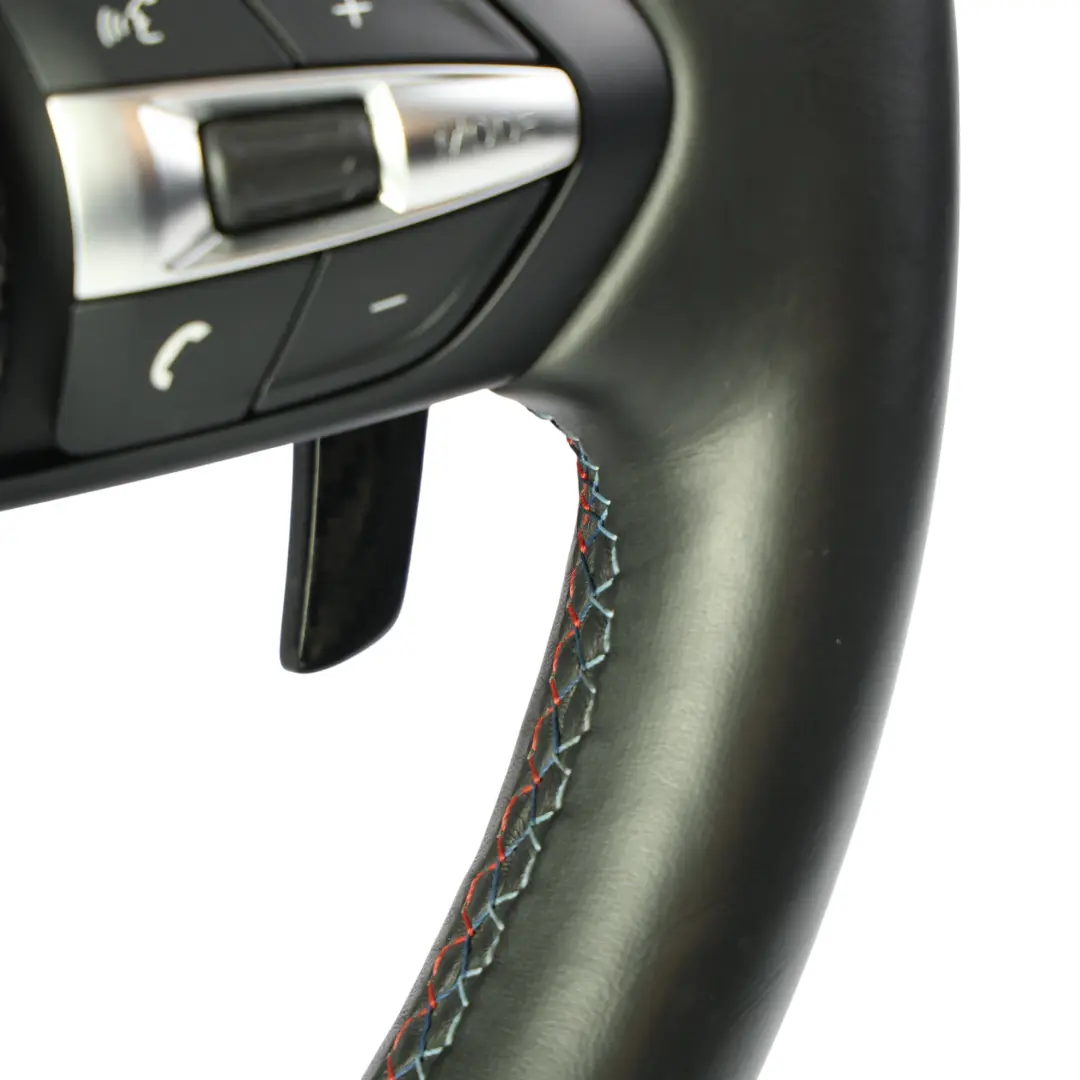  Steering Wheel BMW F87 M2 F80 M3 M Performance Black Leather Heated Paddle Shift - SKU 7847607-4 - Part number 7847607