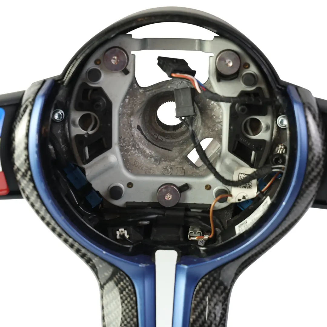 Negro Cuero Calefacción Palanca Cambio para Volante BMW F87 M2 F80 M3 M Performance con número de pieza 7847607 Volante BMW F87 M2 F80 M3 M Performance Negro Cuero Calefacción Palanca Cambio - SKU 7847607-4 - Número de pieza 7847607
