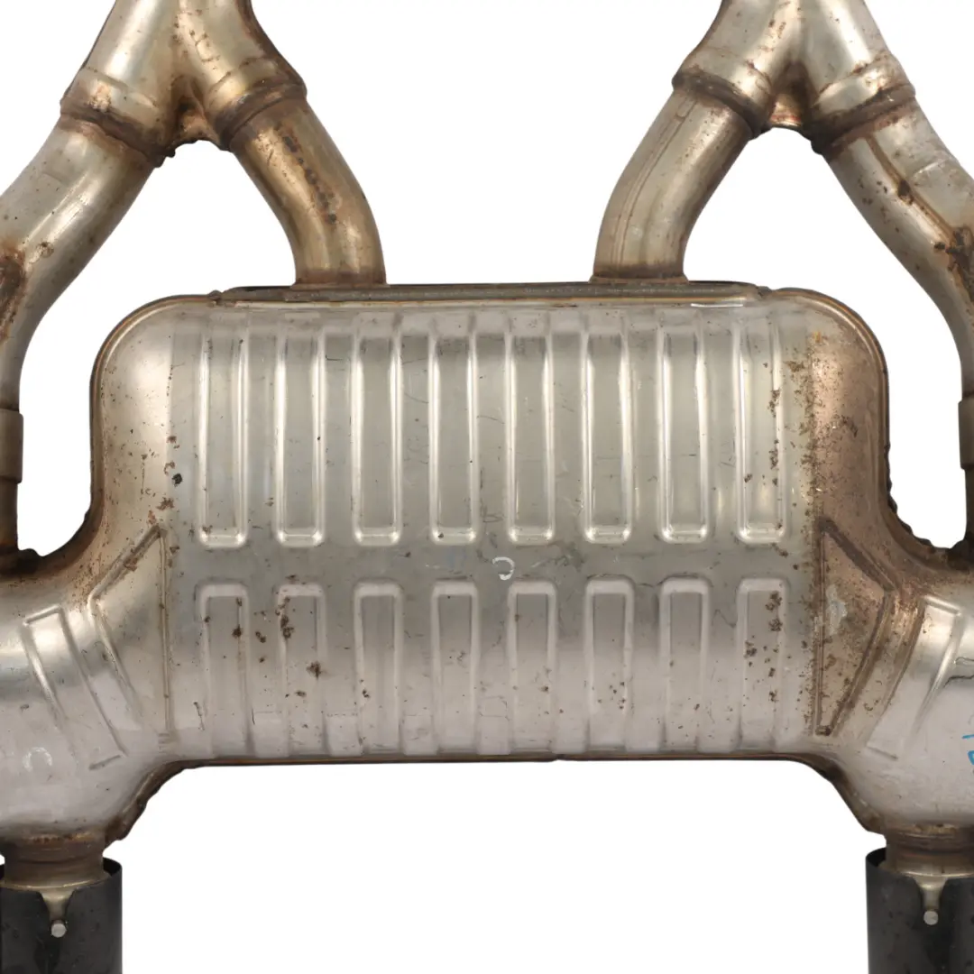 Exhaust Silencer Muffler Back Box Double Twin Pipe to BMW F80 M3 F82 M4 Rear with Part number 7854736 BMW F80 M3 F82 M4 Rear Exhaust Silencer Muffler Back Box Double Twin Pipe - SKU 7854736-1 - Part number 7854736