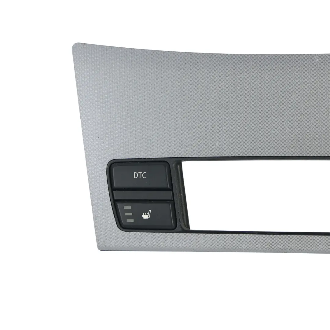 Panel Interruptor DTC Asiento Cenicero Decorativo Aluminio para BMW E60 E61 con número de pieza 7892890 BMW E60 E61 Panel Interruptor DTC Asiento Cenicero Decorativo Aluminio - SKU 7892890 - Número de pieza 7892890