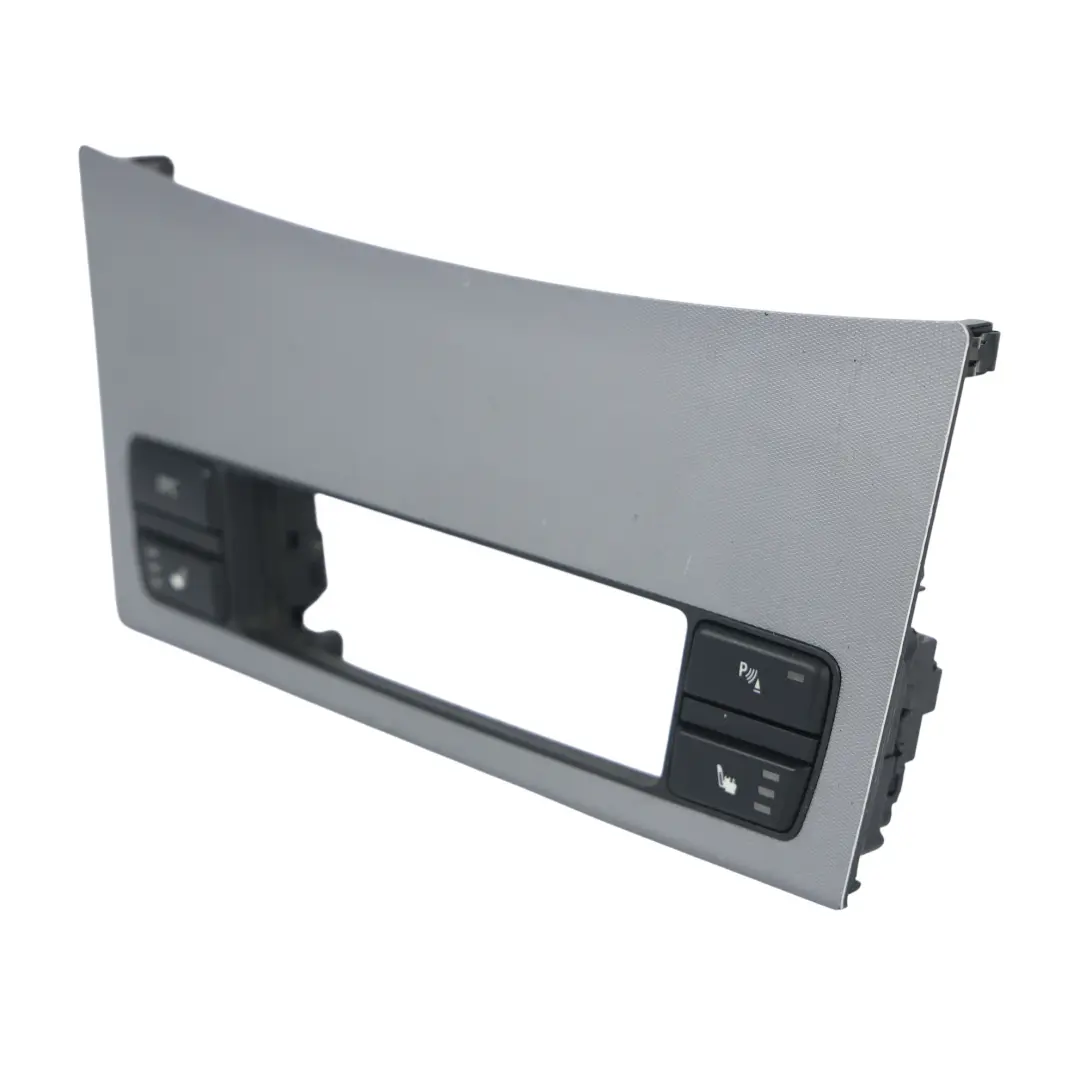 Panel Interruptor DTC Asiento Cenicero Decorativo Aluminio para BMW E60 E61 con número de pieza 7892890 BMW E60 E61 Panel Interruptor DTC Asiento Cenicero Decorativo Aluminio - SKU 7892890 - Número de pieza 7892890