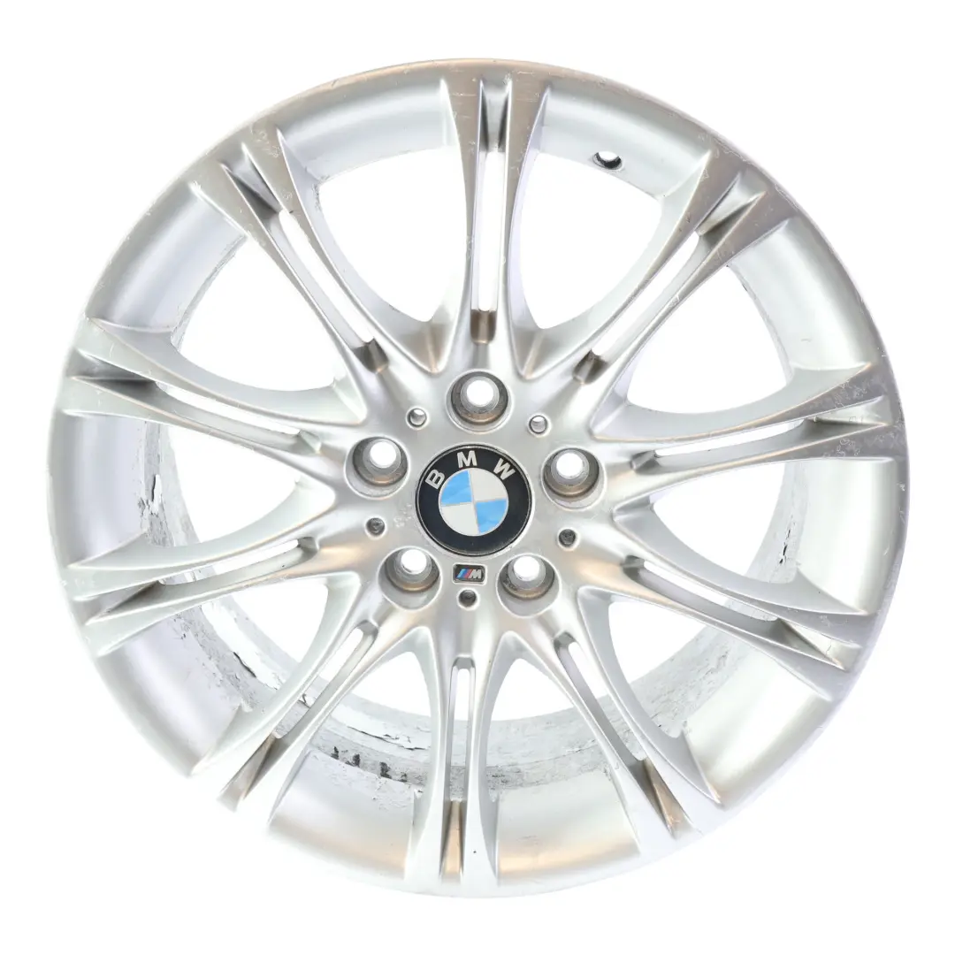 Front Alloy Wheel Rim 18" 8J ET:47 M Double Spoke 135 to BMW E46 Z4 E85 Silver with Part number 7896470 BMW E46 Z4 E85 Silver Front Alloy Wheel Rim 18" 8J ET:47 M Double Spoke 135 - SKU 7896470-1 - Part number 7896470