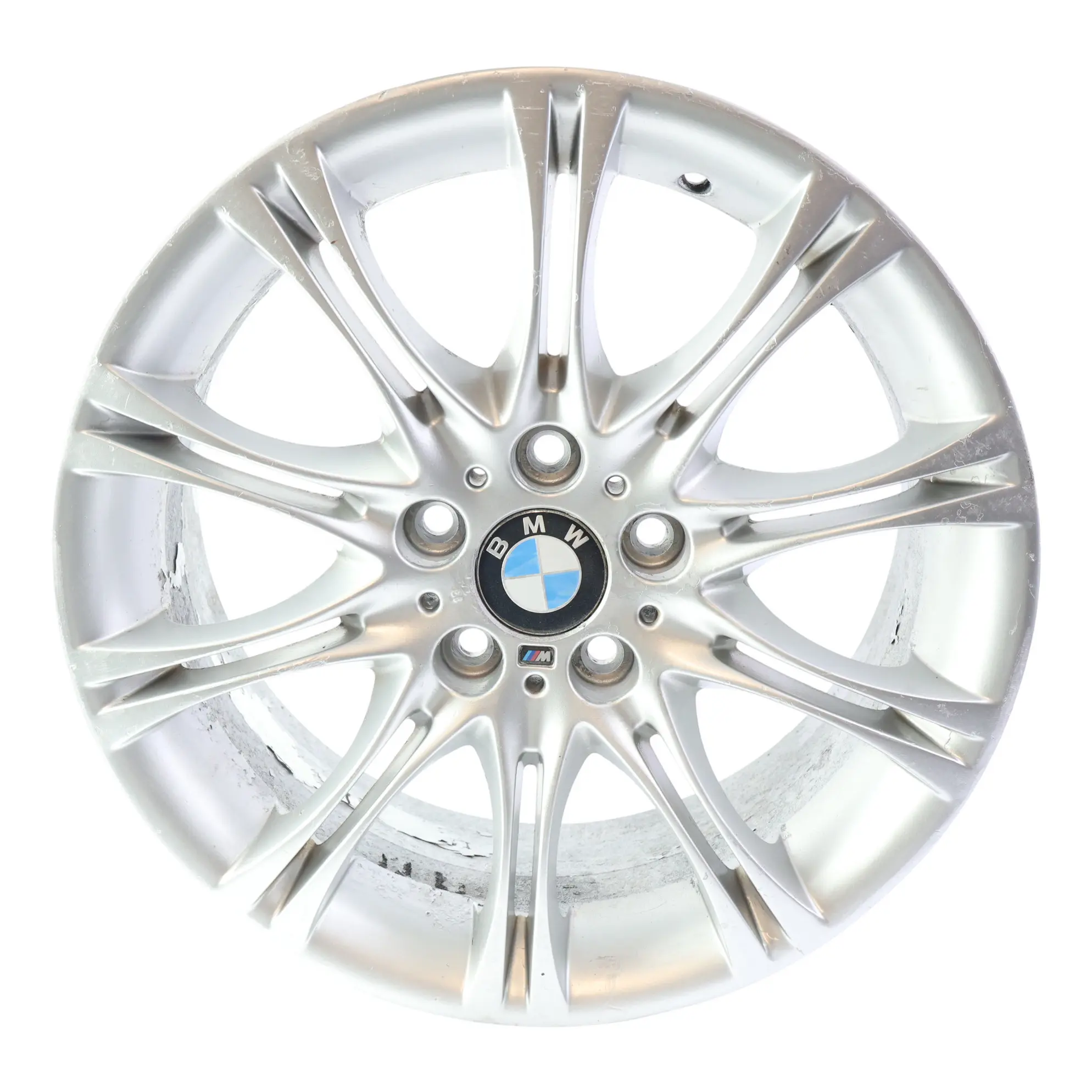 BMW E46 Z4 E85 Silver Front Alloy Wheel Rim 18" 8J ET:47 M Double Spoke 135