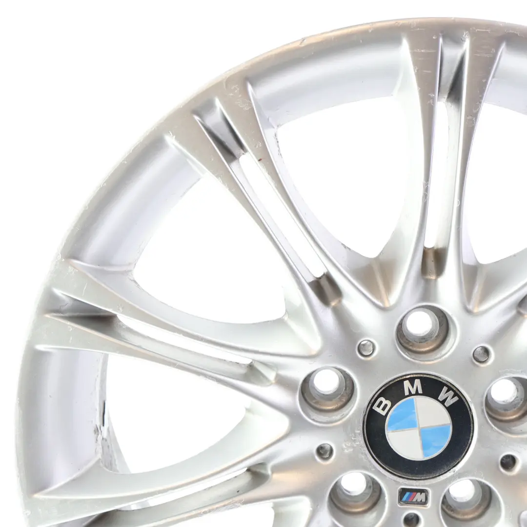 BMW E46 Z4 E85 Silver Front Alloy Wheel Rim 18" 8J ET:47 M Double Spoke 135 - SKU 7896470-1 - Part number 7896470
