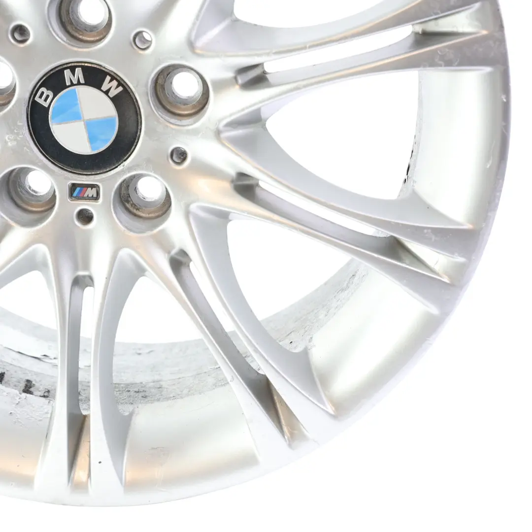 BMW E46 Z4 E85 Silver Front Alloy Wheel Rim 18" 8J ET:47 M Double Spoke 135 - SKU 7896470-1 - Part number 7896470