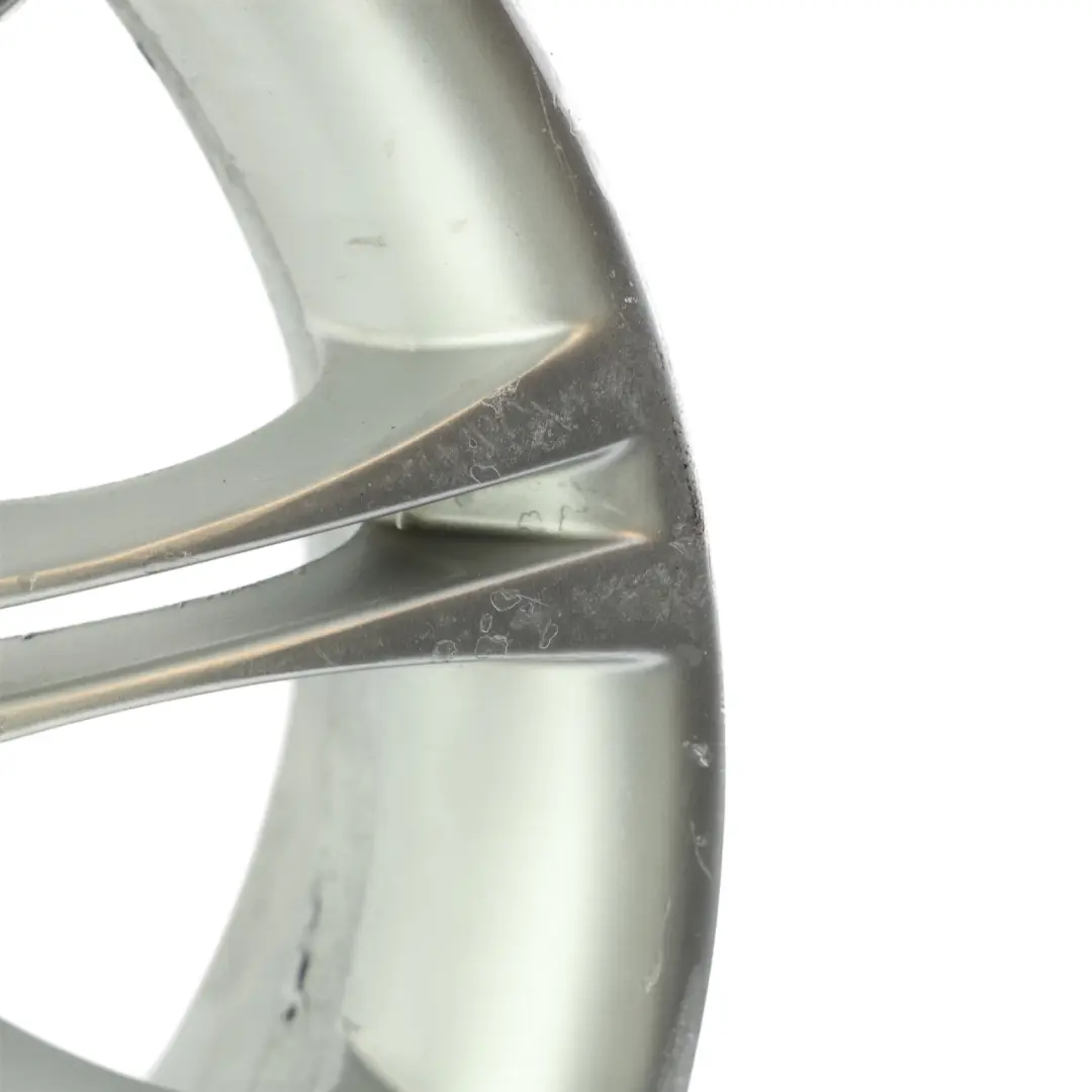 BMW E46 Z4 E85 Silver Front Alloy Wheel Rim 18" 8J ET:47 M Double Spoke 135 - SKU 7896470-1 - Part number 7896470